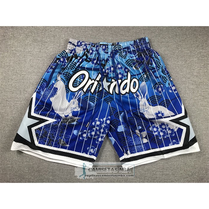 Pantalone Orlando Magic Lunar New Year Mitchell & Ness Just Don Azul